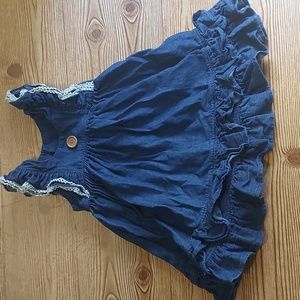 Eleanor Rose Chambray Denim Dress